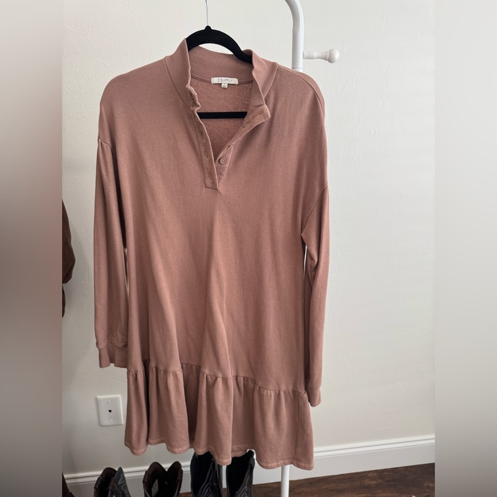 Z Supply Mauve Collared dress